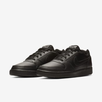 Nike Ebernon Low - Férfi Utcai Cipő - Fekete/Fekete